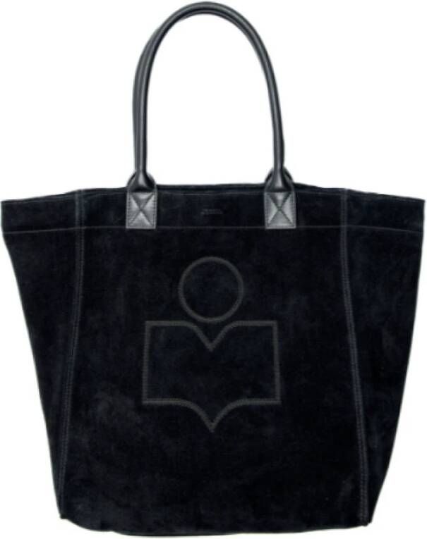 Isabel marant Kleine Yenky Leren Tas Black Dames