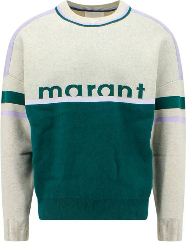 Isabel marant Trui met ronde hals Groen Heren