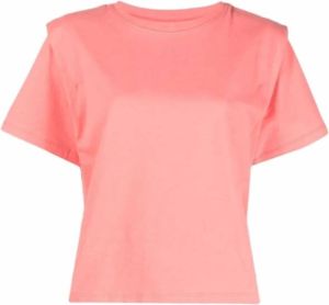 Isabel marant Ts0783-22E036I T-Shirt Roze Dames