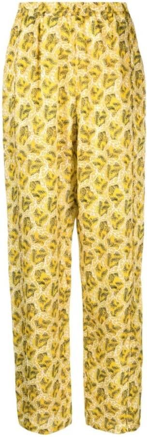 Isabel marant Wide Trousers Yellow Dames