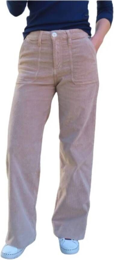 Islow Wijde broek Andrea Beige Dames
