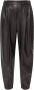 Issey Miyake Leather Trousers Brown Dames - Thumbnail 1