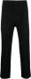 Issey Miyake Leather Trousers Zwart Heren - Thumbnail 1