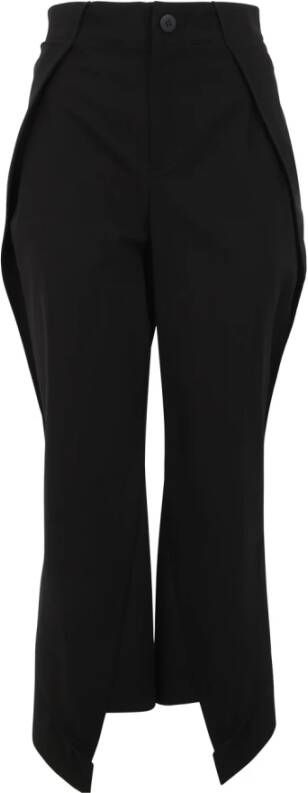 Issey Miyake Slim-fit broek Zwart Dames