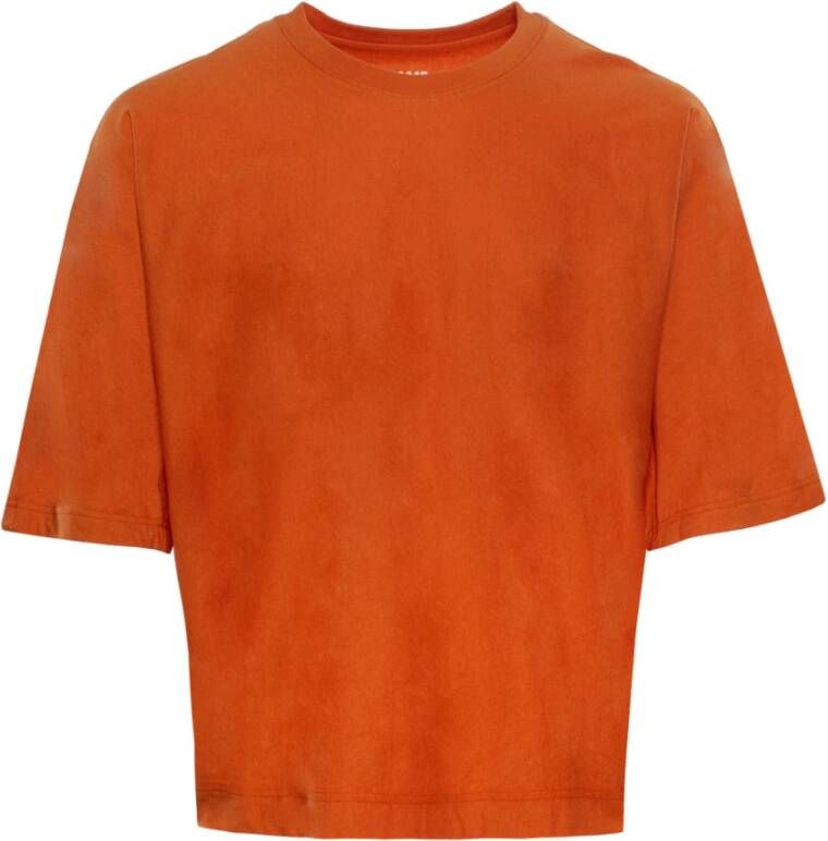 Issey Miyake T-Shirts Oranje Heren