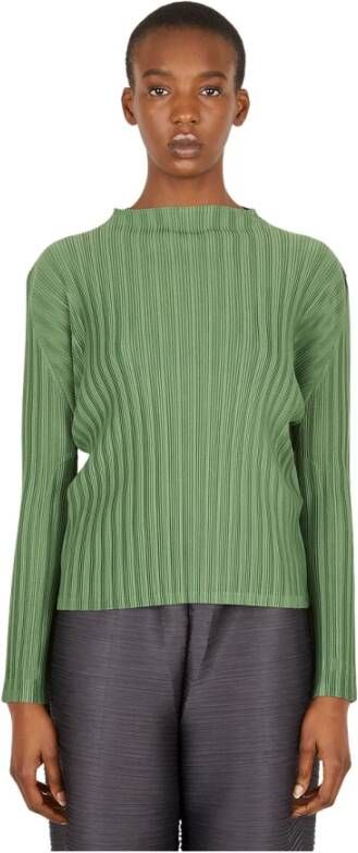 Issey Miyake Tops Groen Dames