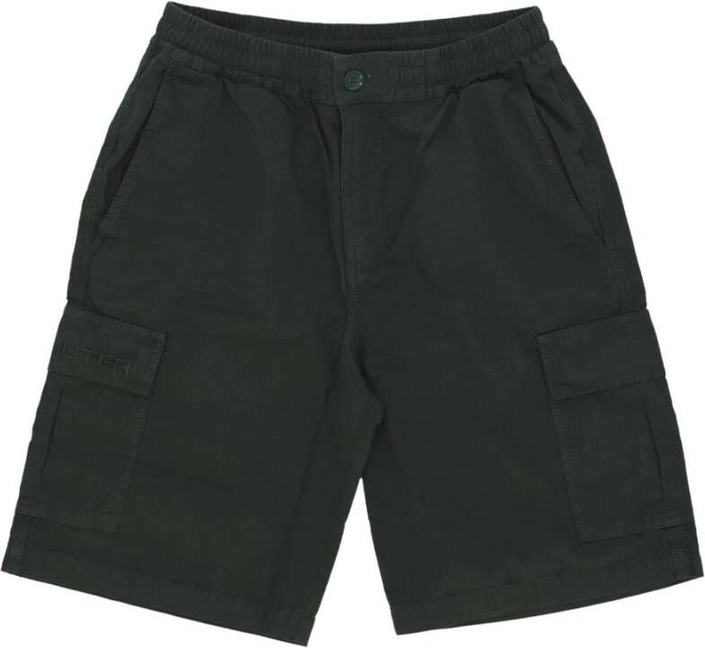 Iuter Casual Shorts Groen Heren