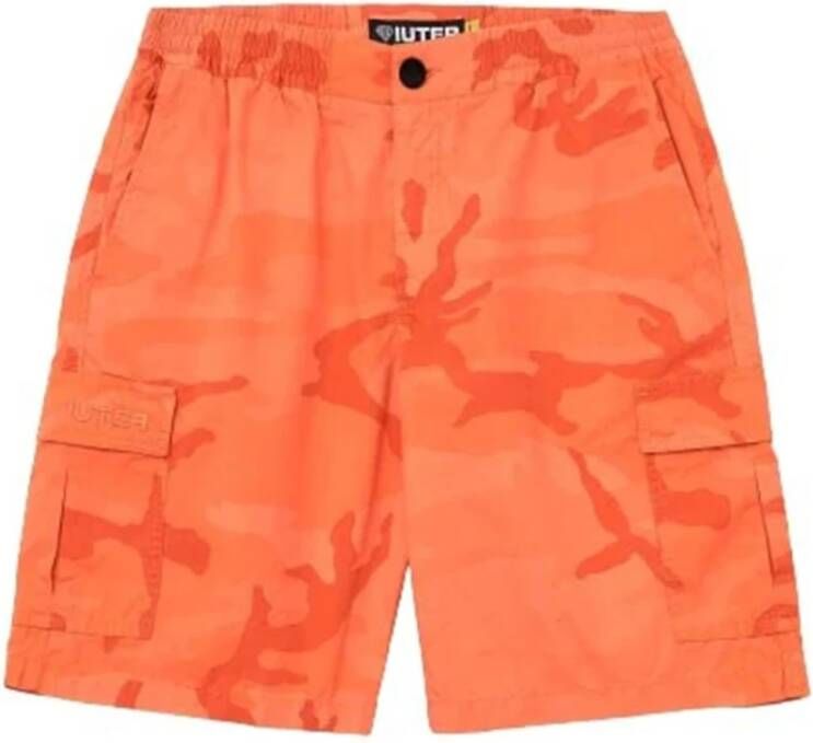 Iuter Casual Shorts Oranje Heren