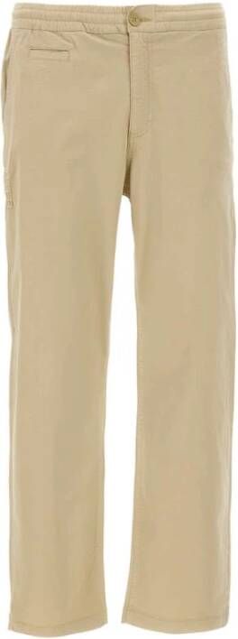 Iuter Lichtgewicht elastische taille herenbroek Beige Heren