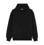 Iuter Zwarte hoodie met verstelbare capuchon Black Heren - Thumbnail 2