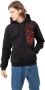 Iuter Zwarte Skull Hoodie met Lange Mouwen Black Heren - Thumbnail 1
