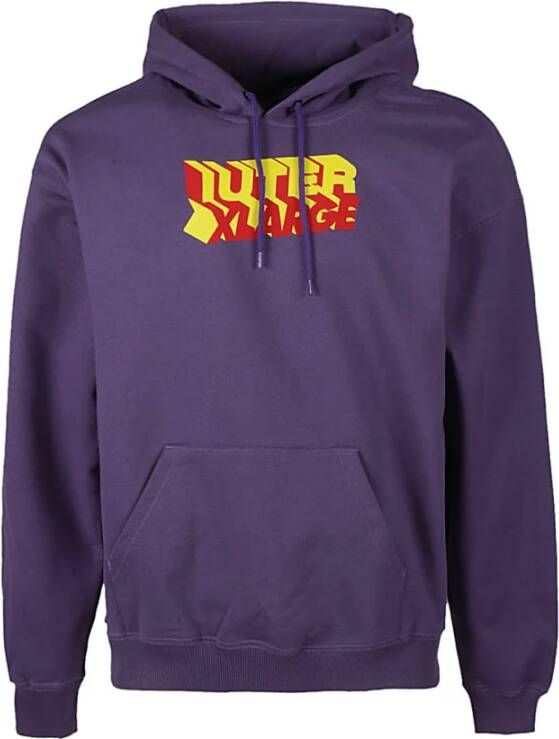 Iuter Hoodies Purple Heren