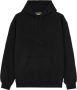 Iuter Zwarte hoodie met verstelbare capuchon Black Heren - Thumbnail 1