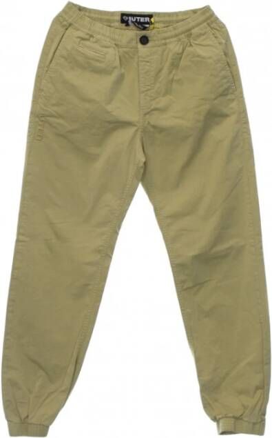 Iuter lange broek jogger Beige Heren