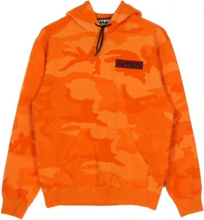 Iuter Lichtgewicht hoodie Oranje Heren