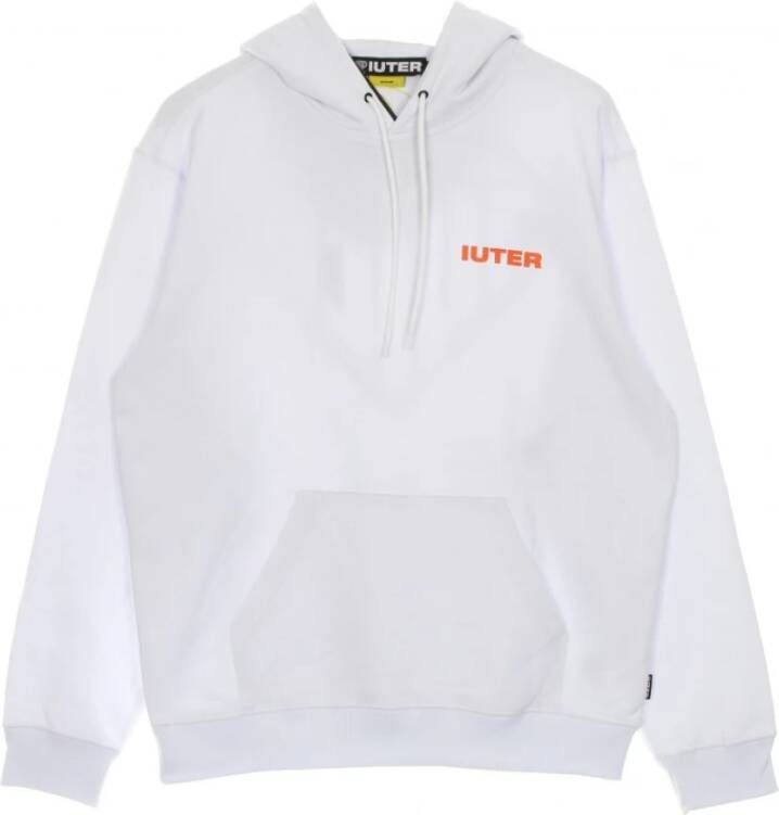 Iuter lichtgewicht hoodie White Heren