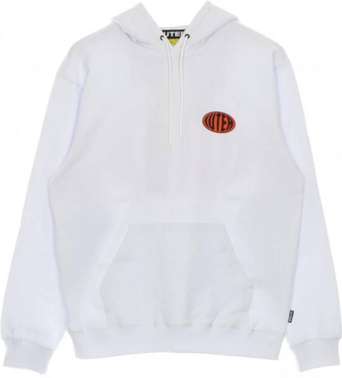 Iuter lichtgewicht hoodie White Heren