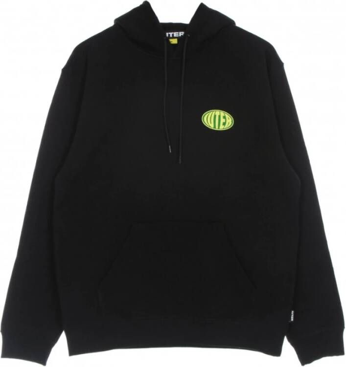 Iuter lichtgewicht hoodie Zwart Heren