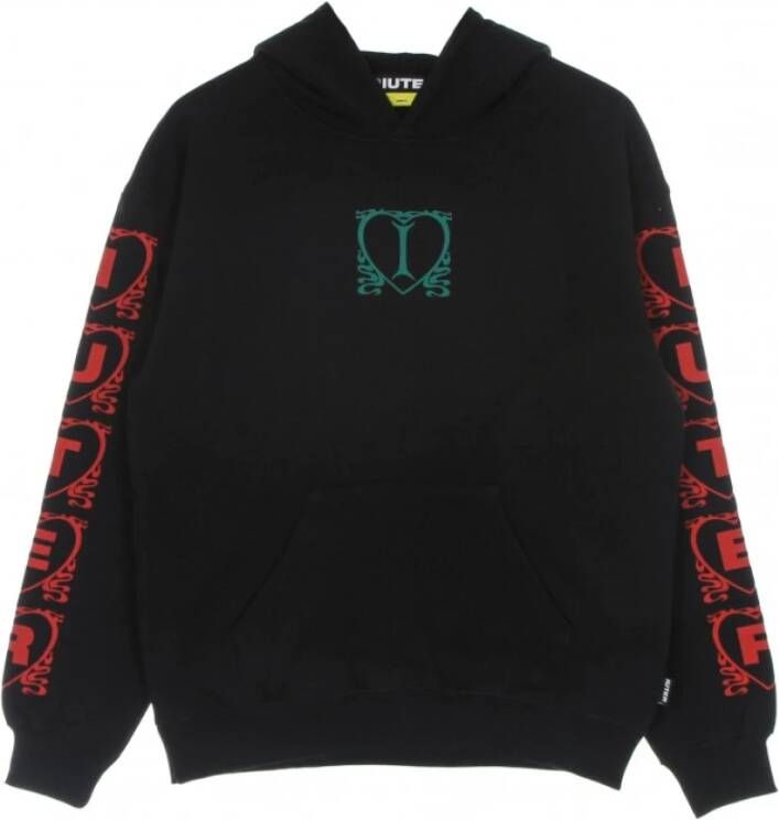 Iuter lichtgewicht hoodie Zwart Heren
