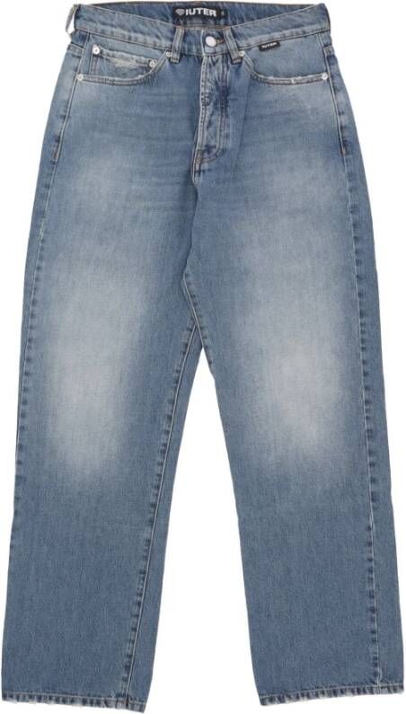 Iuter Loose-fit Jeans Blauw Heren