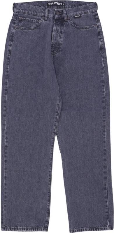 Iuter Loose-fit Jeans Grijs Heren