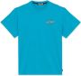 Iuter Skull Print Tee Sky Blue T-shirt Blue Heren - Thumbnail 3