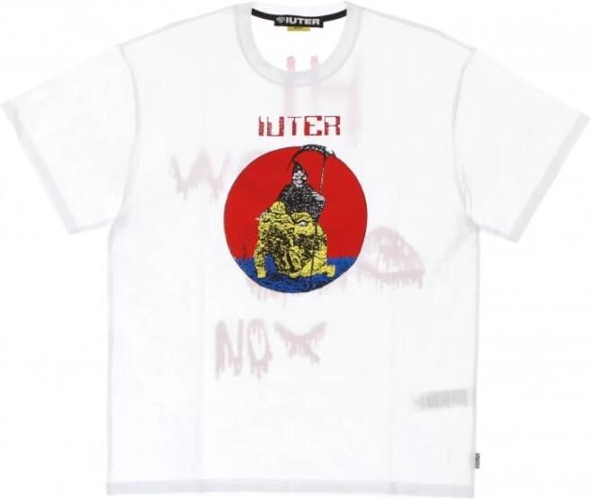 Iuter t-shirt White Heren
