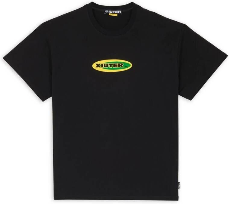 Iuter T-Shirts Zwart Heren