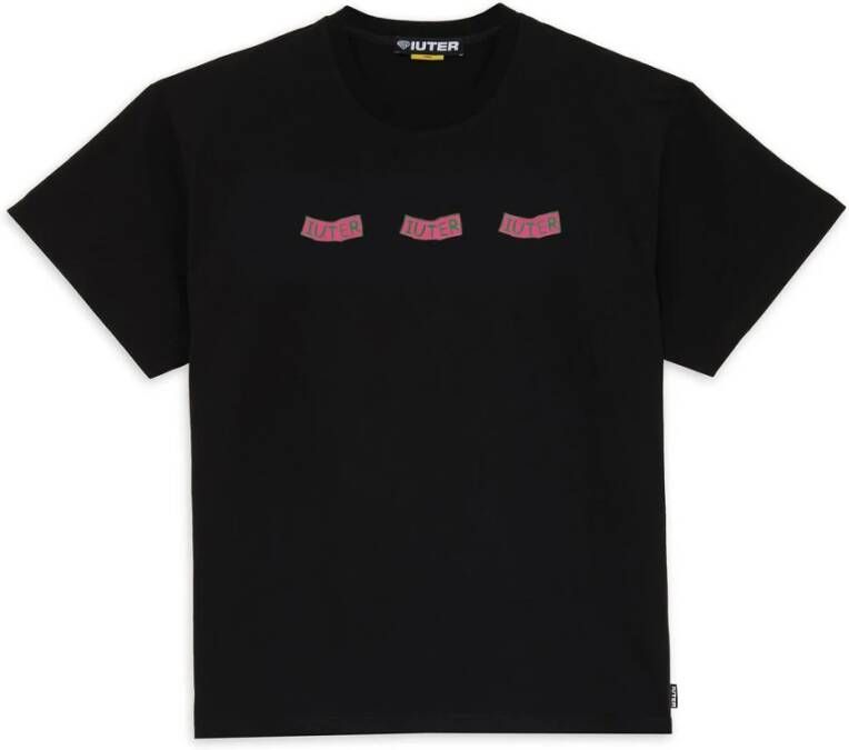 Iuter T-Shirt Zwart Heren