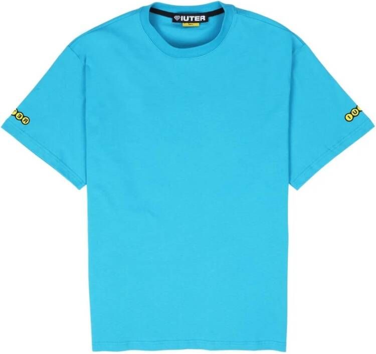 Iuter T-Shirts Blauw Heren