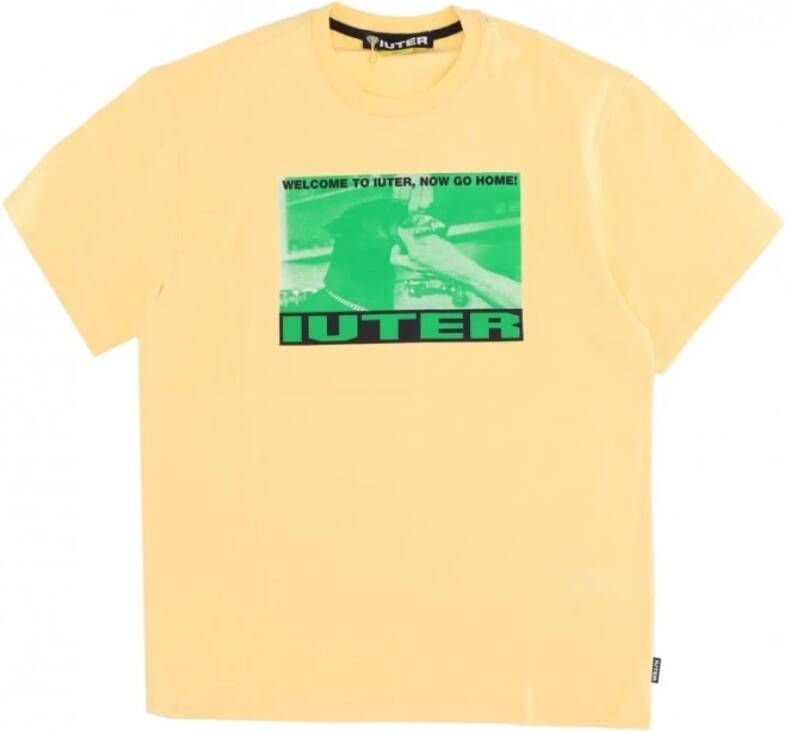 Iuter T-shirts Yellow Heren
