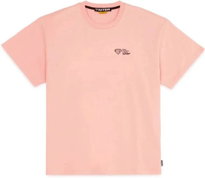 Iuter T-shirts Roze Heren