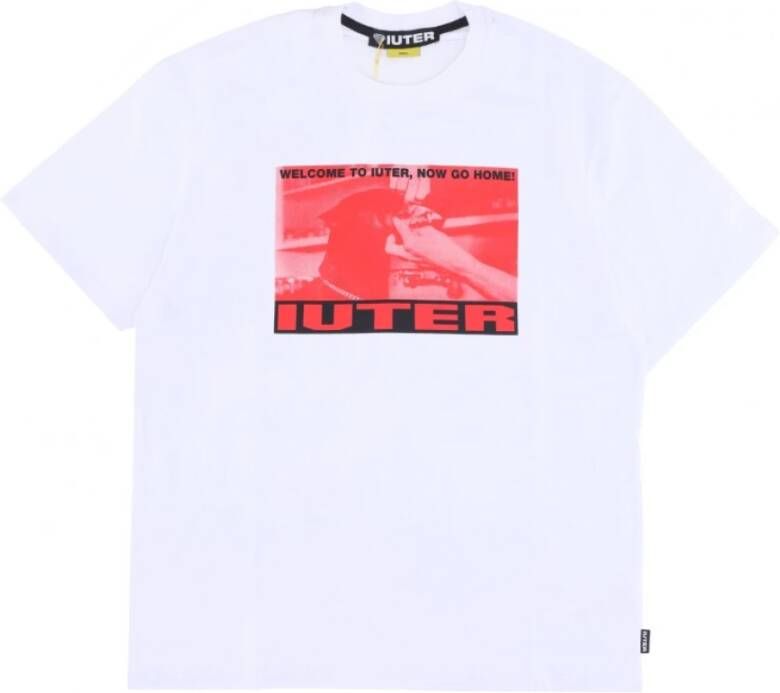 Iuter T-shirts White Heren