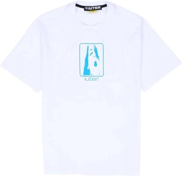 Iuter T-Shirts White Heren