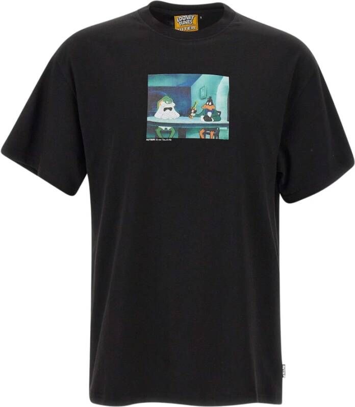 Iuter T-Shirts Zwart Heren