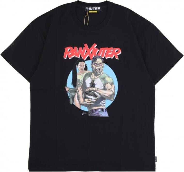 Iuter T-shirts Zwart Heren