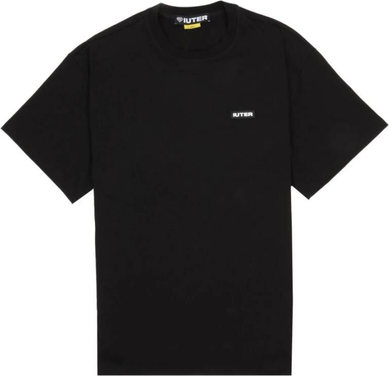 Iuter T-Shirts Zwart Heren