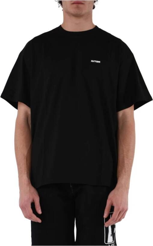 Iuter T-Shirts Zwart Heren