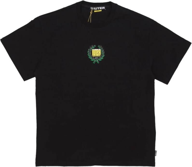 Iuter T-Shirts Zwart Heren
