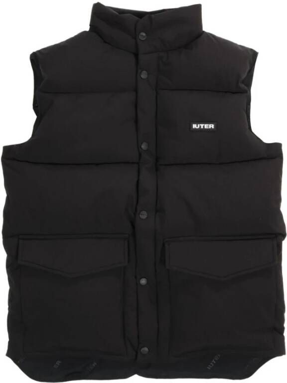 Iuter EcoDown Puff Vest Zwart Polyester Black Heren