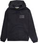 Iuter Zwarte Skull Hoodie Langemouw Sweatshirt Black Heren - Thumbnail 1