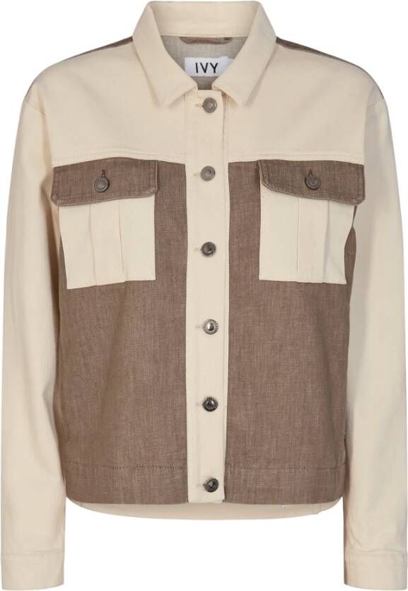 IVY Copenhagen Lichte jas Beige Dames