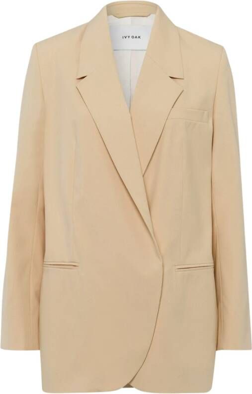 IVY OAK Blazerjas Beige Dames