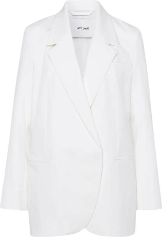 IVY OAK Blazerjas White Dames