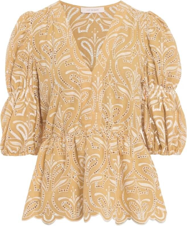 IVY OAK Blouse & overhemd Bruin Dames