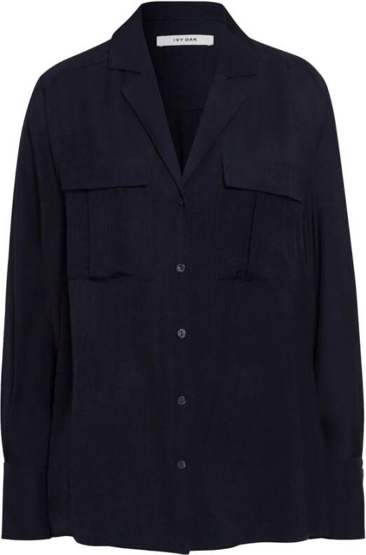 IVY OAK Blouses & Shirts Blauw Dames