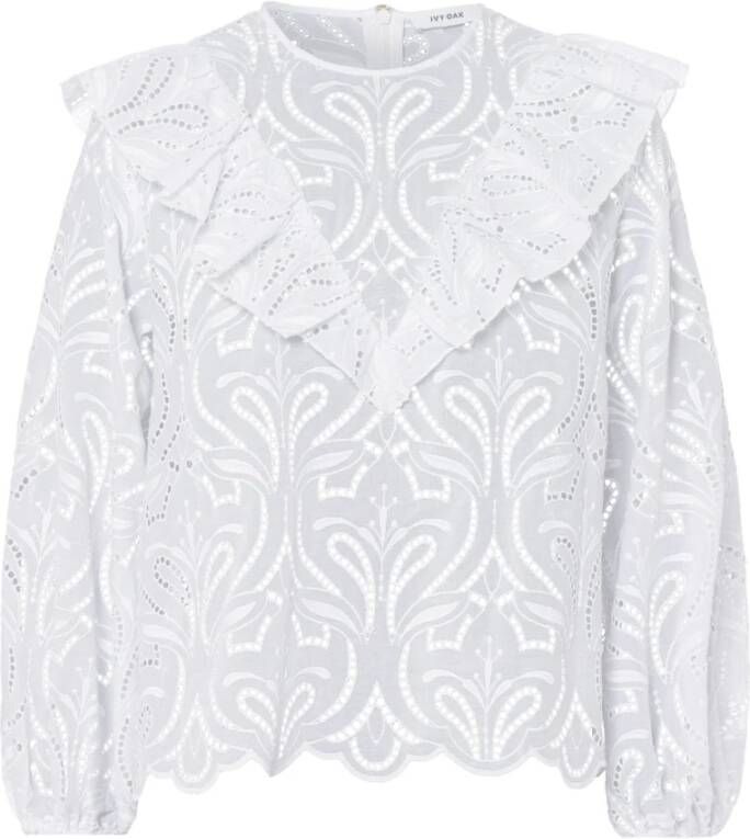 IVY OAK Blouses & Shirts Wit Dames