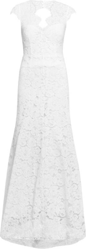 IVY OAK Sneeuwwit Kant Bruidsjurk White Dames