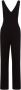 IVY OAK Zwart V-hals Jumpsuit Black Dames - Thumbnail 1