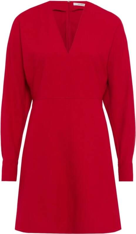 IVY OAK Rode jurk met batwing mouwen Rood Dames